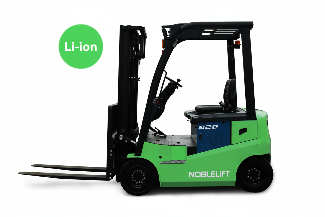 NobleLift electric forklifts available from authorized HaulPro dealer