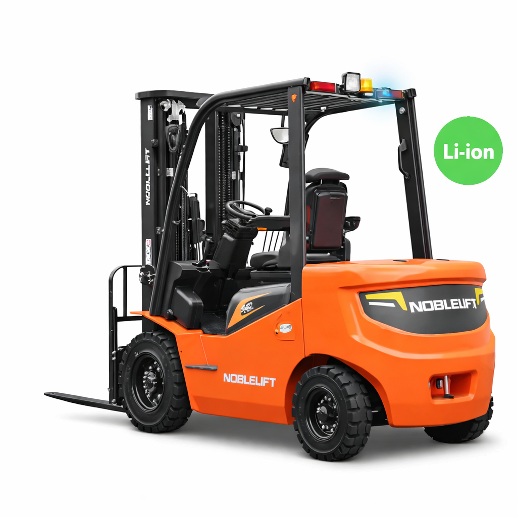 Noblelift electric forklift with 6000lb capacity for sale in NYC, warehouse material handling by HaulPro