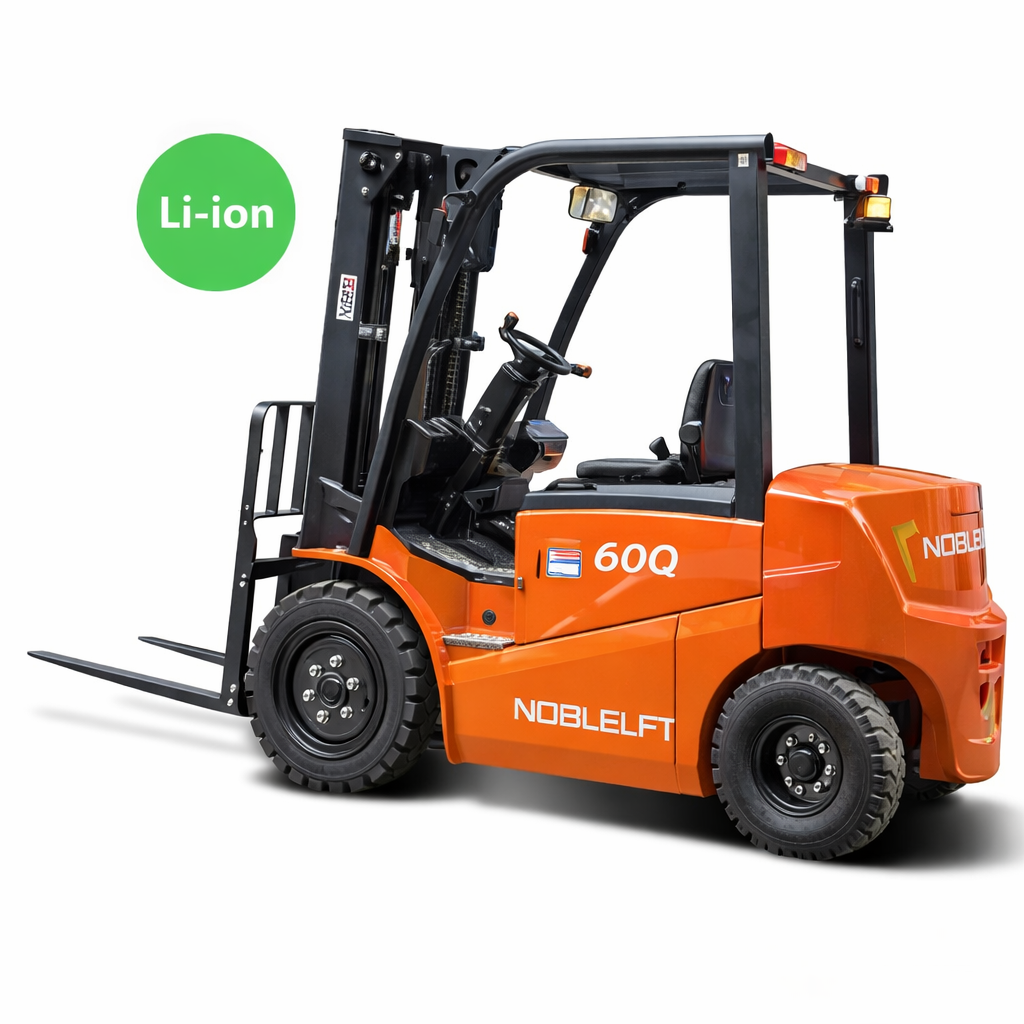 Noblelift electric forklift with 7000lb capacity for sale in NYC, warehouse material handling by HaulPro