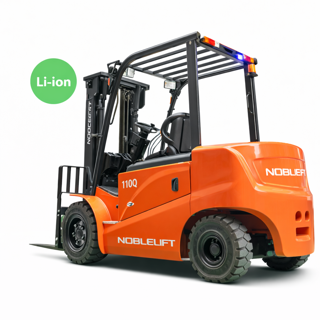 Noblelift electric forklift with 10000lb capacity for sale in NYC, warehouse material handling by HaulPro