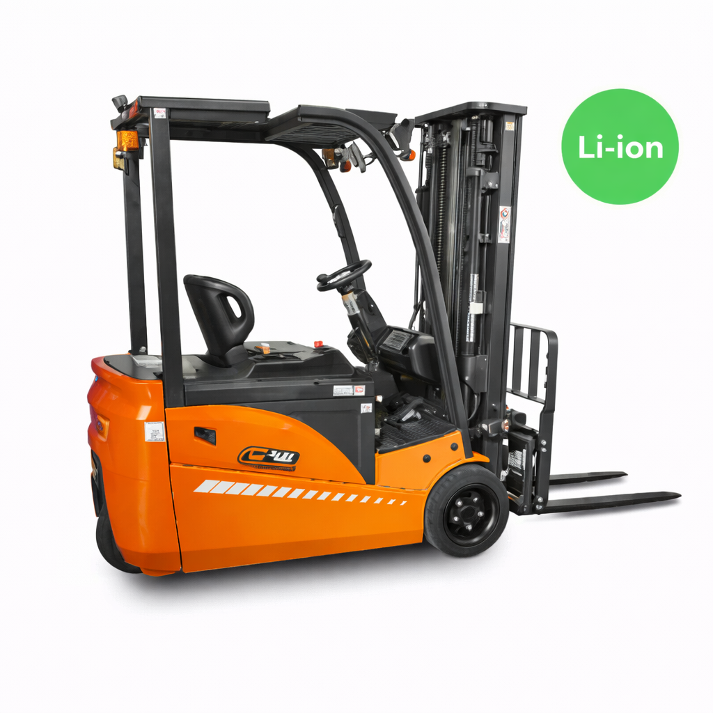 Noblelift electric forklift with 4000lb capacity for sale in NYC, warehouse material handling by HaulPro