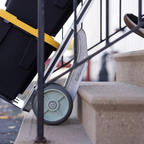 Aluminum dual handle stair climber hand truck bulk orders rated for 500 lb capacity