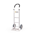 HaulPro aluminum hand truck loop handle black grip 2-wheel upright dolly