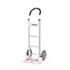 HaulPro aluminum hand truck loop handle black grip 2-wheel upright dolly