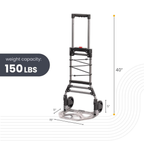 Colapsa Cart personal foldable hand truck folded for compact storage